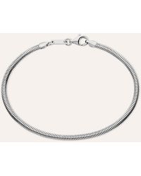 Stroili - Bracciale Catena Gentleman Argento Rodiato - Lyst