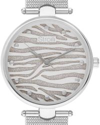 Stroili - Orologio solo tempo con cinturino maglia milanese e cassa in acciaio silver - Lyst