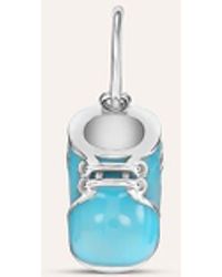 Stroili - Pendente Love Beats Argento Rodiato Cubic Zirconia - Lyst