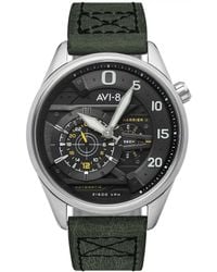 AVI-8 - Orologio Automatico Hawker Harrier II quadrante nero AV-4070-01-SA20 - Lyst