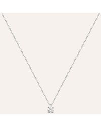 Stroili - Collana Punto Luce Firmamenti Oro Bianco Diamante - Lyst