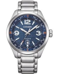 Citizen - Orologio Eco Drive Ore Felici Aw1830-88l - Lyst