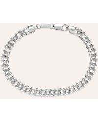 Stroili - Bracciale Catena Gentleman Argento Rodiato - Lyst