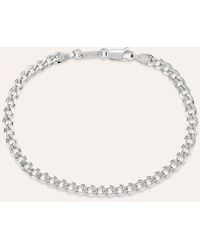 Stroili - Bracciale Catena Gentleman Argento Rodiato - Lyst