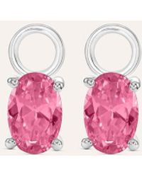 Stroili - Charm per Orecchini a Cerchio Silver Rainbow Argento Rodiato Cubic Zirconia - Lyst