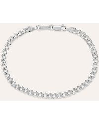 Stroili - Bracciale Catena Gentleman Argento Rodiato - Lyst