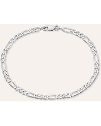 Stroili - Bracciale Catena Gentleman Argento Rodiato - Lyst