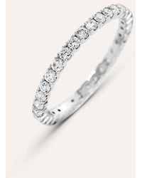 Stroili - Anello Eternity Firmamenti Oro Bianco Diamante - Lyst