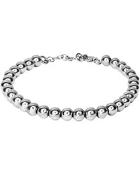 Stroili - Bracciale Catena Silver Collection Argento Rodiato - Lyst