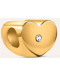 Stroili - Bead Essential Code Acciaio Dorato Cristallo - Lyst