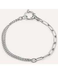 Stroili - Bracciale Catena Silver Collection Argento Rodiato - Lyst