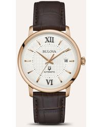 Bulova - Orologio Meccanico Hudson 97b225 - Lyst