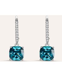Stroili - Orecchini Pendenti Silver Rainbow Argento Rodiato Cubic Zirconia - Lyst