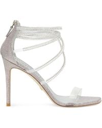 Stuart Weitzman - , SUPERGLAM 100 STRAP SANDAL, SANDALEN, - Lyst