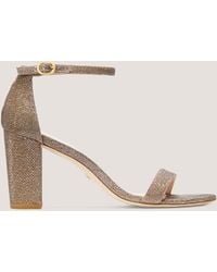 Stuart Weitzman - Nearlynude Strap Sandal - Lyst