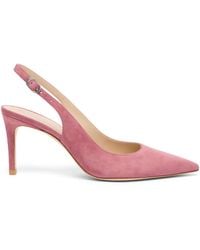 Stuart Weitzman - Stuart Power Slingback 75 - Lyst