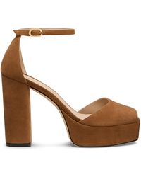 Stuart Weitzman - Sabrina Ankle-Strap Platform - Lyst