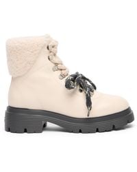 Stuart Weitzman - Hudson Lite Lace-Up Bootie - Lyst