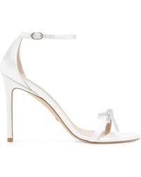 Stuart Weitzman - Nudist Sw Bow 100 Sandal - Lyst