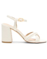 Stuart Weitzman - Alyssa Woven Block 85 - Lyst