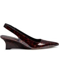 Stuart Weitzman - Vinnie Slingback-Wedges 50 - Lyst