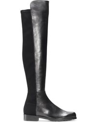 Stuart Weitzman - 5050, Boots And Booties, , Nappa/Stretch Gabardine - Lyst