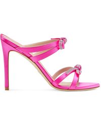 Stuart Weitzman - Sw Bow 100 Slide - Lyst