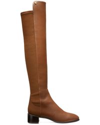 Stuart Weitzman Donna To-the-knee Zip Boot The Sw Outlet in Leather ...