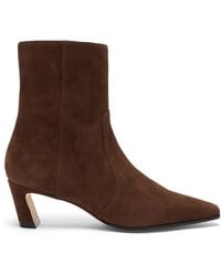 Stuart Weitzman - Stassi Zip Bootie 50 - Lyst
