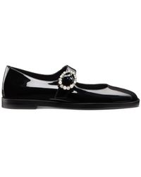 Stuart Weitzman - Loralei Crystal Mary Jane - Lyst