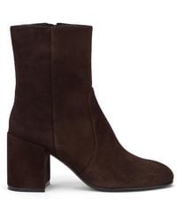Stuart Weitzman - Nubacari Zip Bootie 75 - Lyst