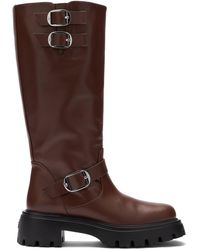 Stuart Weitzman - Emerson Moto Boot - Lyst