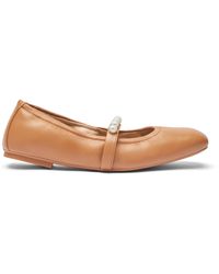 Stuart Weitzman - , Goldie Ballet Flat, Flats And Loafers, - Lyst