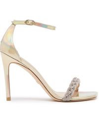 Stuart Weitzman - Nudistcurve 100 Highshine Sandal - Lyst