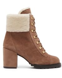 Stuart Weitzman - , KOLBIE II BLOCK CHILL BOOTIE, BOTAS Y BOTINES, - Lyst