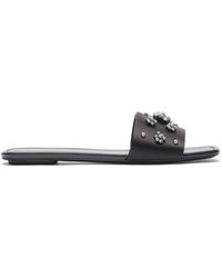 Stuart Weitzman - Poppy Flat Slide - Lyst