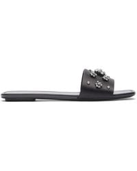 Stuart Weitzman - Poppy Flat Slide - Lyst