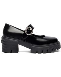 Stuart Weitzman - , SOHO GEM MARY JANE, LOAFER UND FLACHE SCHUHE, - Lyst