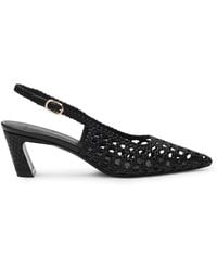 Stuart Weitzman - Stassi Woven Slingback 50 - Lyst