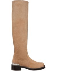Stuart Weitzman - , Mercer Bold Sw Logo Slouch Boot, Boots And Booties, - Lyst