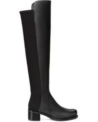 Stuart Weitzman - Reserve Bold Leather Over-the-knee Boots - Lyst