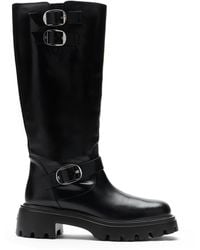 Stuart Weitzman - Emerson Moto Boot - Lyst