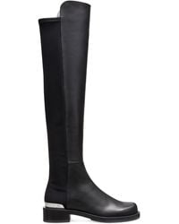 Stuart Weitzman - , 5050 Bold Logo Boot, Boots And Booties, - Lyst