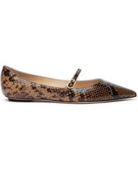 Stuart Weitzman - Emilia Mary Jane Flat - Lyst