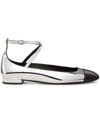 Stuart Weitzman - Eden Strap Flat - Lyst