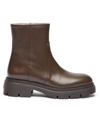Stuart Weitzman - Hudson Lite Zip Bootie - Lyst