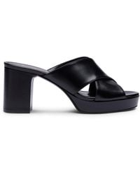 Stuart Weitzman - Dayna Platform Slide - Lyst