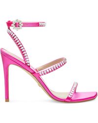 Stuart Weitzman - Gemcut 100 Strappy Sandal - Lyst