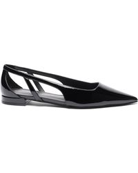 Stuart Weitzman - Stuart Power Cutout Flat - Lyst