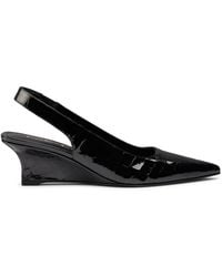 Stuart Weitzman - Vinnie Slingback-Wedges 50 - Lyst